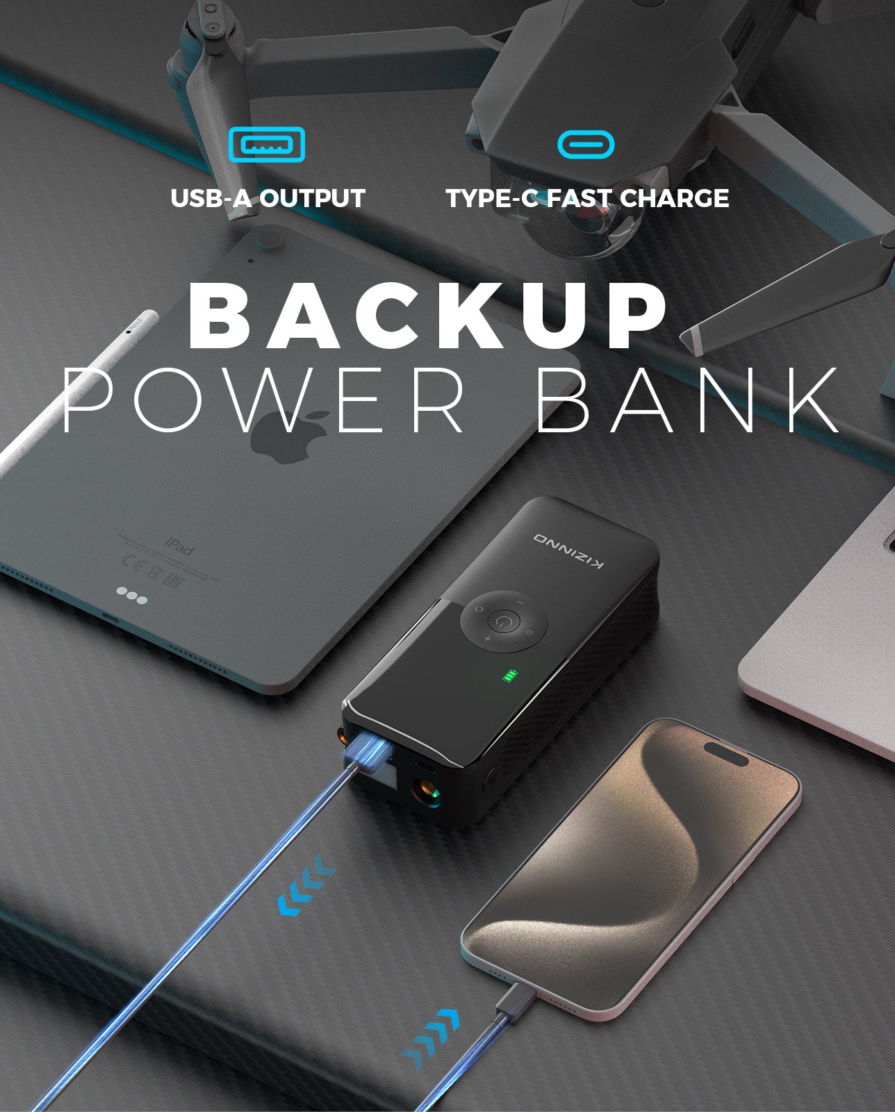 KIZINNO T3S™ Portable Motor Pump